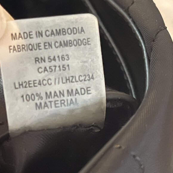 Karl Lagerfeld Paris Voyage Logo Black Quilted Crossbody Bag - Picture 16 of 16